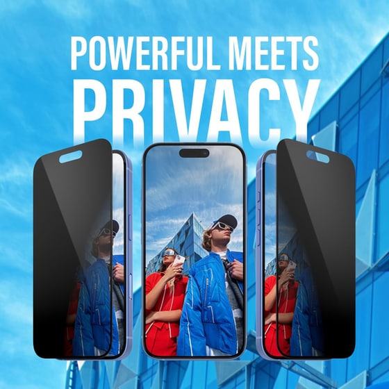 Προστατευτικό οθόνης Apple iPhone 16 - PanzerGlass Privacy Screen Protection image 5