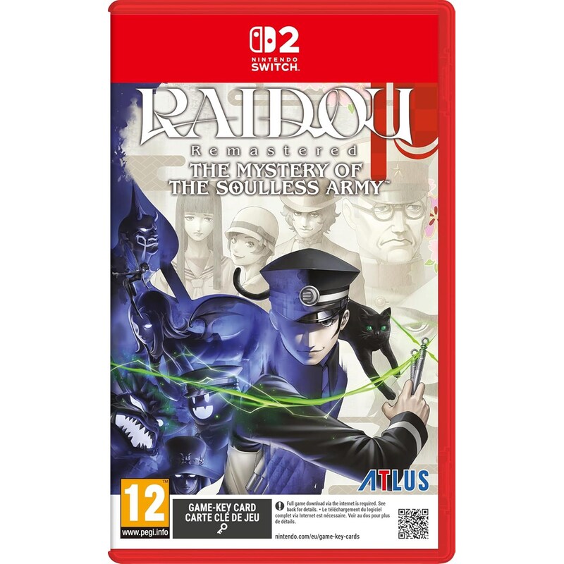 RAIDOU Remastered: The Mystery of the Soulless Army (Code in a Box) - Nintendo Switch 2