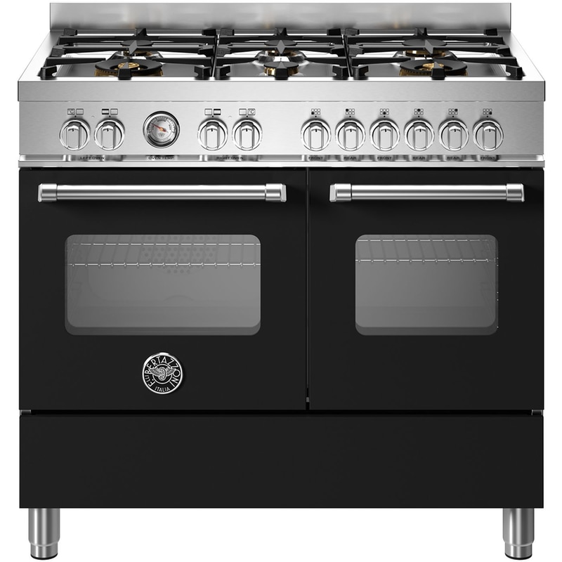 BERTAZZONI MAS106L2ENET 58/46 Lt Μαύρο Μεικτή Κουζίνα Αερίου