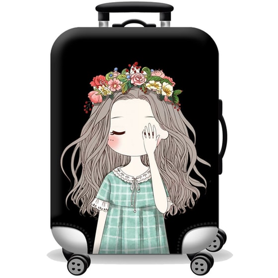 Κάλυμμα Βαλίτσας Amber Small Flower Girl image 0