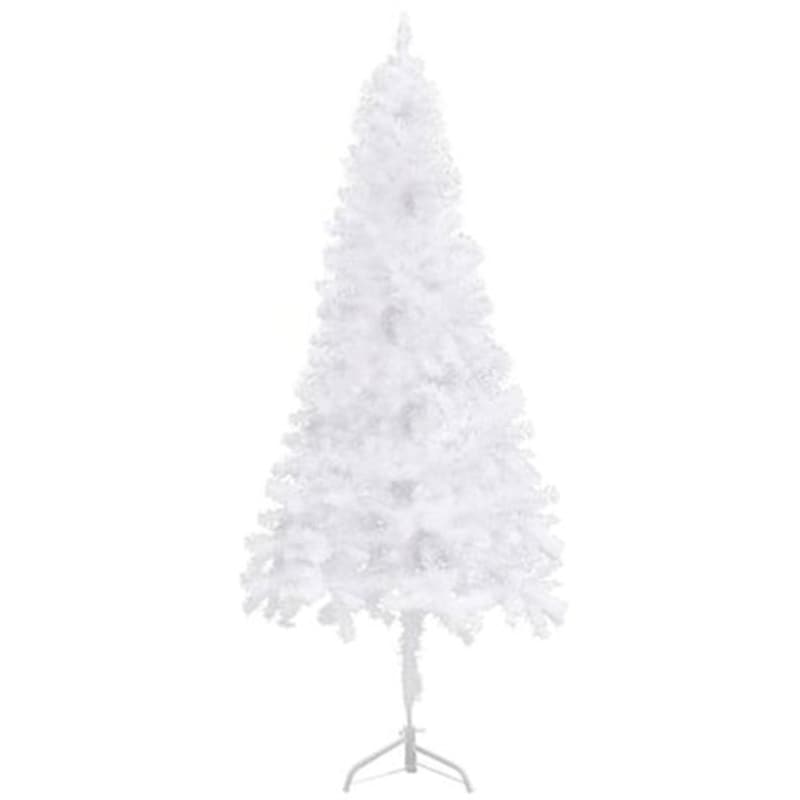 Χριστουγεννιάτικο Δέντρο VidaXL Μισό 2.40m - Λευκό