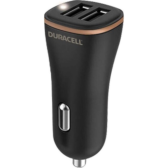 Φορτιστής Αυτοκινήτου 2x USB 30W Duracell image 0