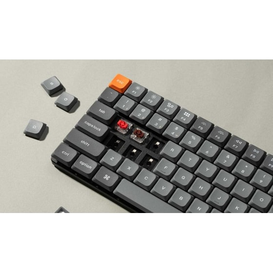 Keychron K3 Max (K3M-H3) Gaming Μηχανικό Ασύρματο Bluetooth Πληκτρολόγιο RGB Μαύρο (US) image 1