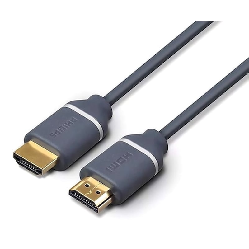 PHILIPS Philips Καλώδιο Hdmi 2.0 Swv5650g, 4k 3d, Copper, Γκρι, 5m