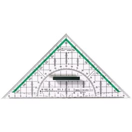 Τρίγωνο Faber-Castell Triangle Handle Blister 14 cm