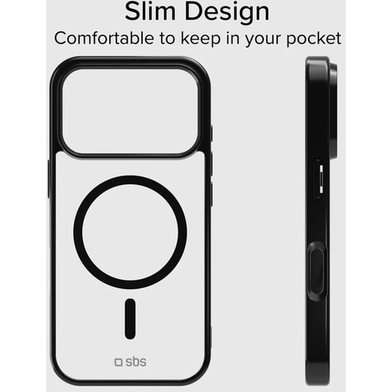 Θήκη Apple iPhone 17 Pro - SBS MagSafe Cover Case - Black image 6