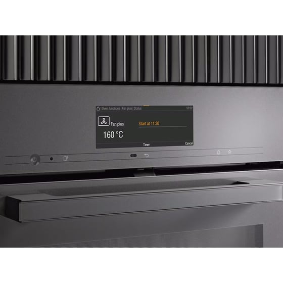 MIELE DGC 7440 HC 47 Lt Μαύρο Εντοιχιζόμενος Φούρνος Άνω Πάγκου image 1