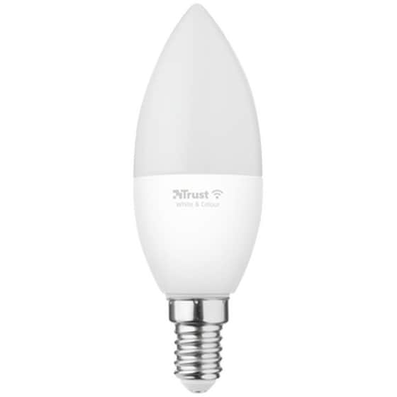 Έξυπνη Λάμπα Wi-Fi Trust 71280 E14 - Λευκό image 0
