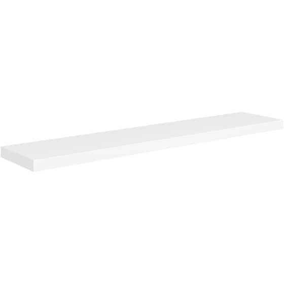 Ράφι Τοίχου VidaXL από MDF 120x23.5x3.8 cm - Λευκό image 0