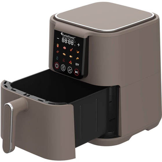 TURBOTRONIC TT-AF250 6 L 1500 W Γκρι Φριτέζα Αέρος image 3