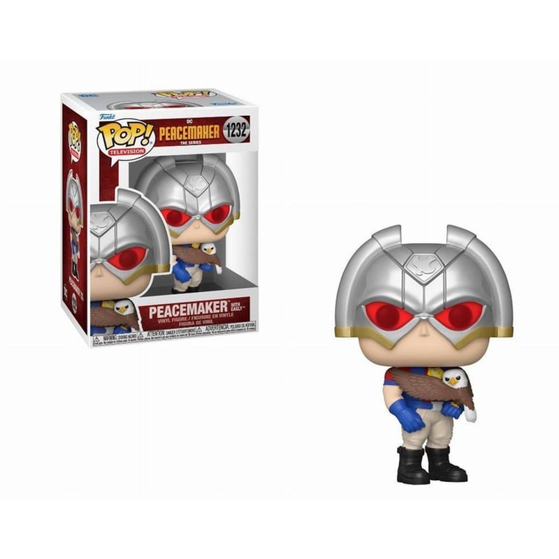 FUNKO Funko Pop! Television - Peacemaker - Peacemaker with Eagly #1232