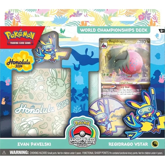 Pokémon TCG: 2024 World Championship Deck 1 Τμχ - Τυχαία Επιλογή Σχεδίου image 2