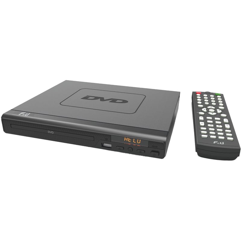 F&U FU FD 23602 - DVD Player - Μαύρο