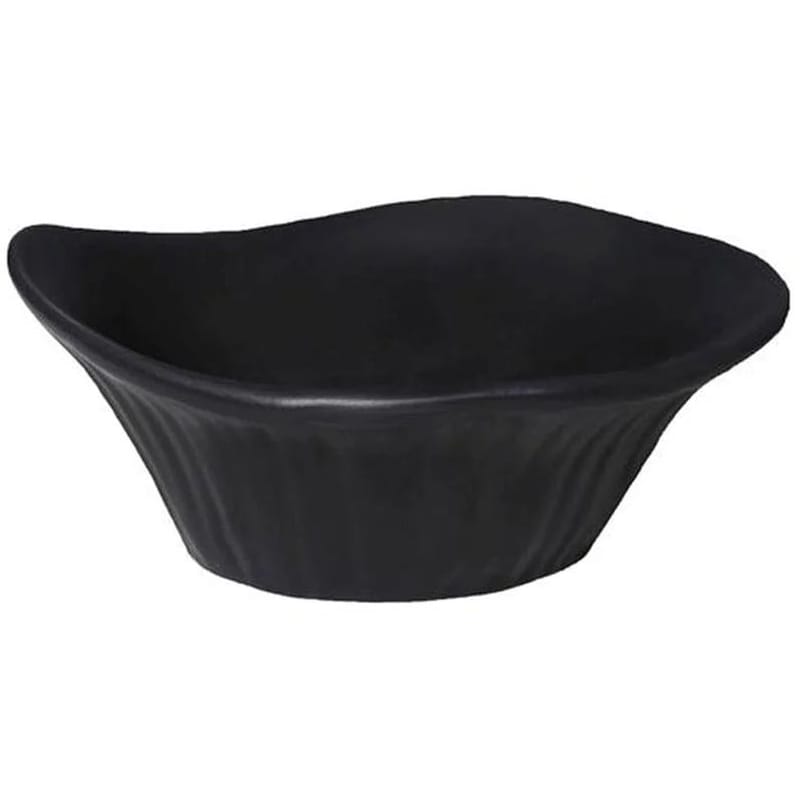 ESPIEL Μπολ Espiel Qab109k6 Πορσελάνη Φ13x5.5 cm - Μαύρο