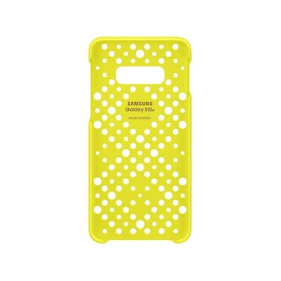 Θήκη Samsung Galaxy S10e - Samsung Pattern Cases - White and Yellow image 2