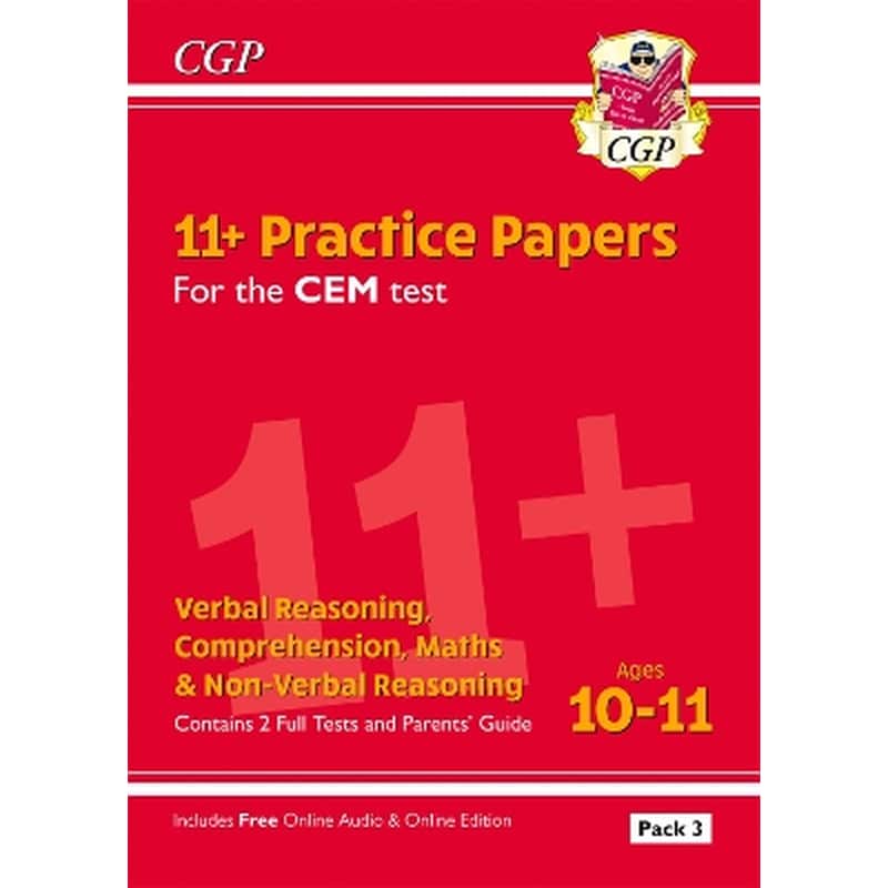 11+ CEM Practice Papers: Ages 10-11 - Pack 3