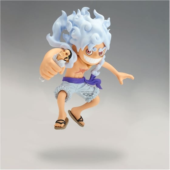 Banpresto Mega World Collectable: One Piece - Monkey D.Luffy Statue (13cm) (71185) image 1