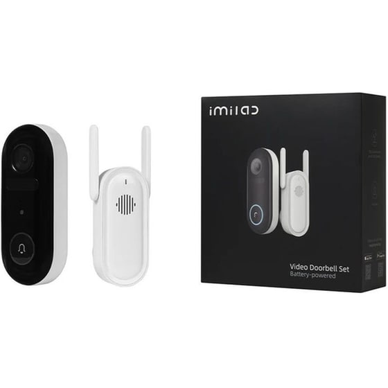 Ασύρματο κουδούνι με κάμερα IMILAB CMSXJ33A με Αμφίδρομο ήχο image 2