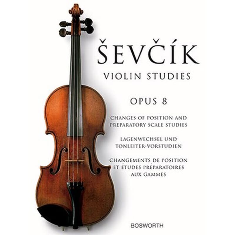 BOSWORTH EDITION Sevcik - Violin Studies Op.8