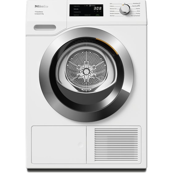 MIELE TEH795WP EcoSpeed 9 kg A+++ με Αντλία Θερμότητας Λευκό Στεγνωτήριο Ρούχων image 0