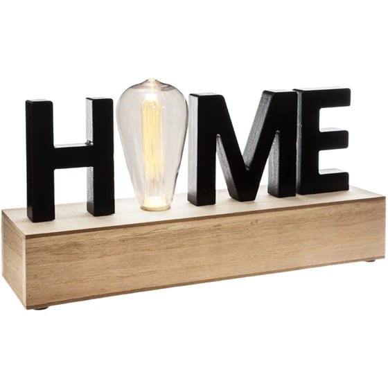 Διακοσμητικό Φωτιστικό Aria Trade Home 16x8cm - Καφέ/Μαύρο image 1