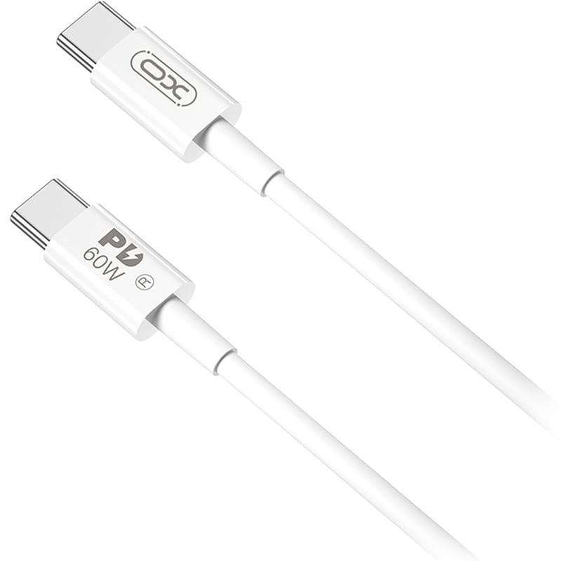 Καλώδιο XO NB-Q190B USB-C Male σε USB-C Male 2m - Λευκό