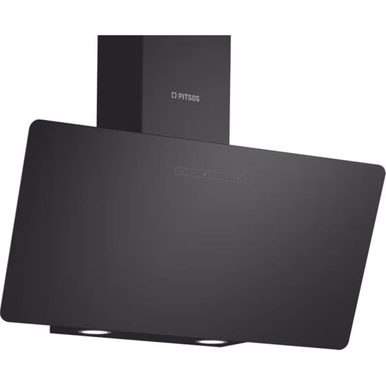 PITSOS PTI8E66G 80 cm Μαύρο Απορροφητήρας Καμινάδα Τζάκι image 0