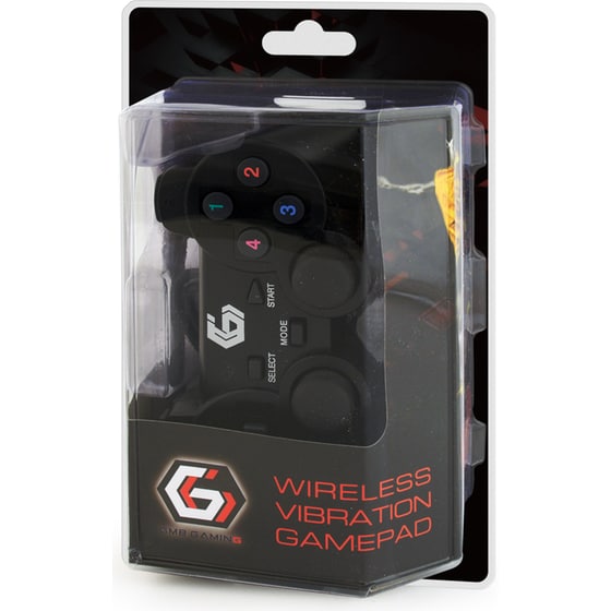 Gembird JPD-WDV-01 PC/PS3/PS2 Ασύρματο Χειριστήριο - Μαύρο image 4