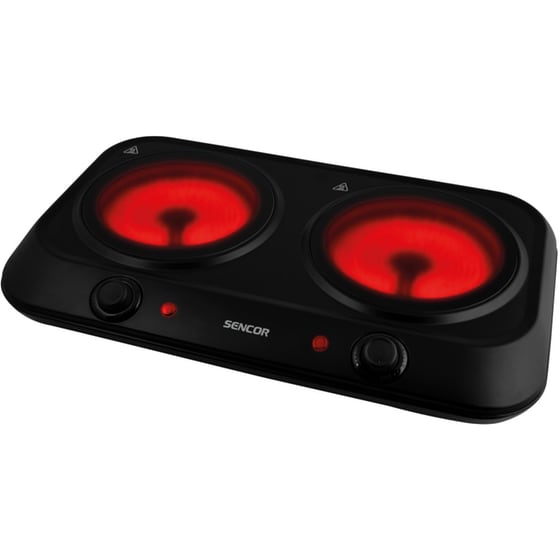 Επιτραπέζια Εστία Κεραμική SENCOR SCP 2263BK 2400 W Μαύρο image 1