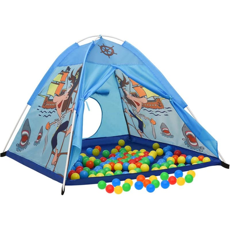 Vidaxl Παιδική Σκηνή 120 x 120 x 90 Εκ Μπλε