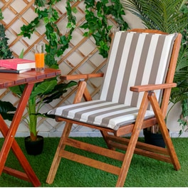 Μαξιλάρι Καρέκλας 2 Όψεων Be Comfy 1401 45x92x5cm - Εκρού/Μπεζ