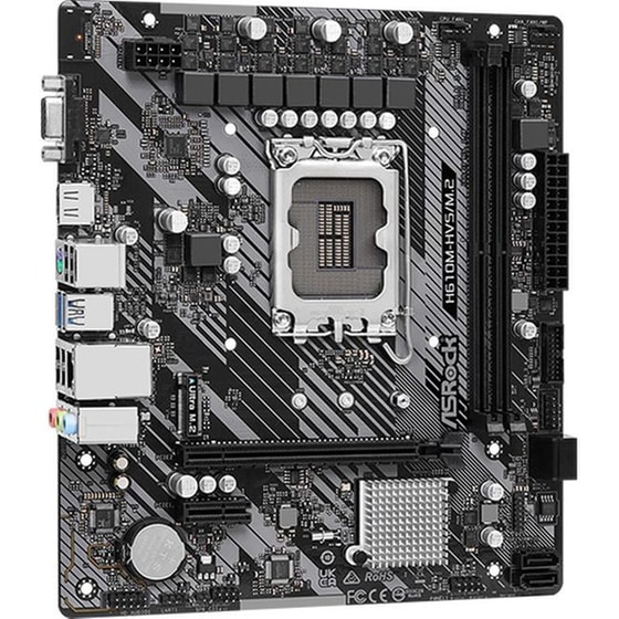 Asrock H610M-HVS/M.2 R2.0 Intel H610 Micro ATX με Socket Intel 1700 image 1