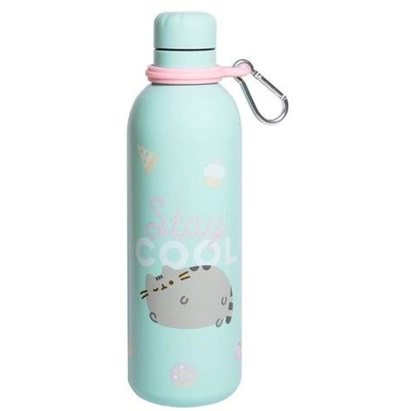 Παγούρι Αλουμινίου Pusheen Foodie Τιρκουάζ 500ml