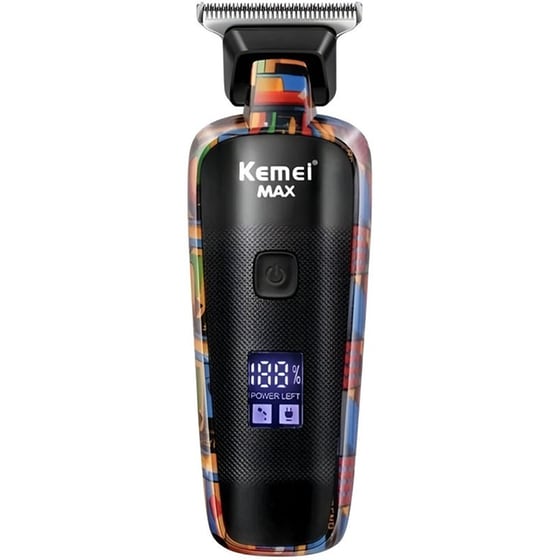 KEMEI KM-MAX-5090 Κουρευτική Μηχανή Επαναφορτιζόμενη Πολύχρωμο image 1