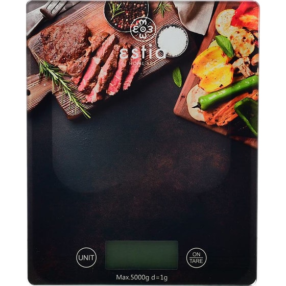 ESTIA BBQ TIME 01-13295 1gr/5kg Ψηφιακή Ζυγαριά Κουζίνας image 0