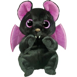 TY Beanie Bellies Χνουδωτή Νυχτερίδα Μαύρη 15εκ.