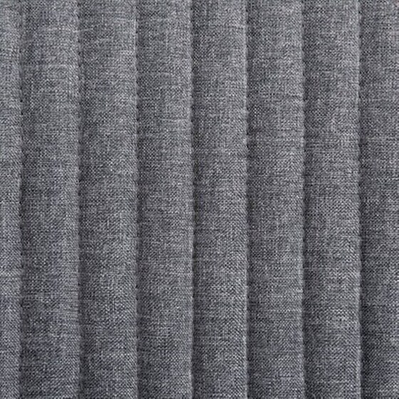 Καρέκλες Τραπεζαρίας Vidaxl  Υφασμάτινες 2 Τμχ - Σκούρο Γκρι image 2