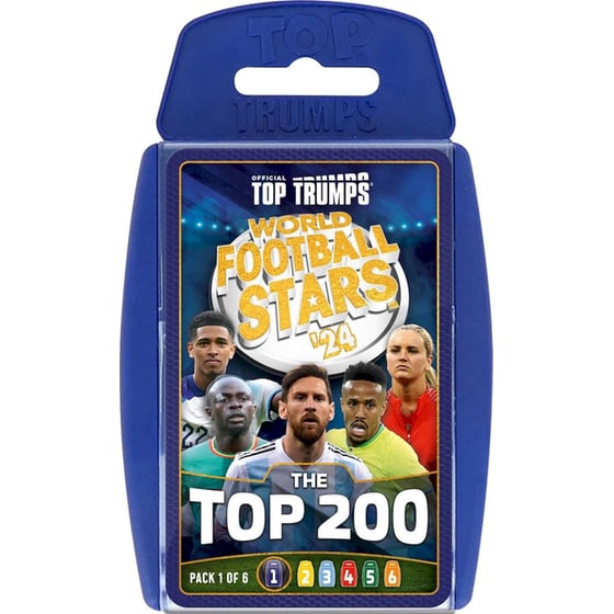 Top Trumps - World Football Stars 2024 (The Top 200) Starter Kit image 0