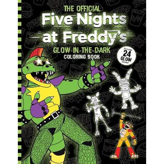 Five Nights at Freddy's Glow in the Dark Coloring Book image 0