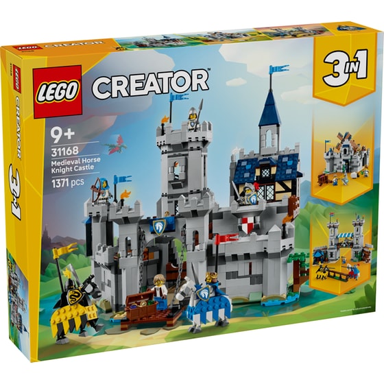LEGO® Creator 3in1 Medieval Horse Knight Castle (31168) image 0