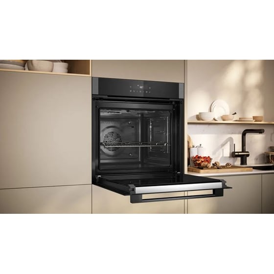 NEFF B2ACJ7AG0 71 Lt Graphite Grey Εντοιχιζόμενος Φούρνος Άνω Πάγκου image 3