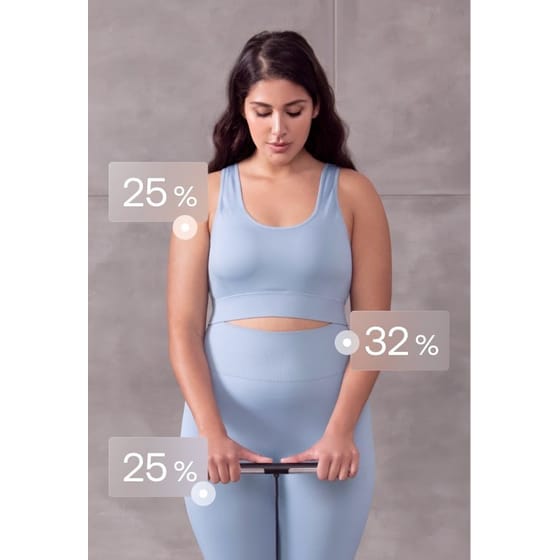 WITHINGS Body Scan Ψηφιακή Ζυγαριά Σώματος Λευκό image 5