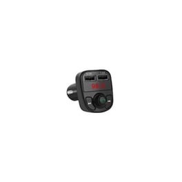 Πομπός Αυτοκινήτου Fm Transmitter, Mp3 Player, Φορτιστής Για Smartphones Με Usb Σε Μαύρο Χρώμα