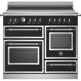 BERTAZZONI HER105I3ENET 58 / 46 / 17 Lt Μαύρο  Επαγωγική Ηλεκτρική Κουζίνα