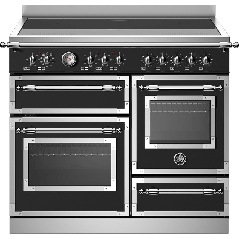 LA GERMANIA BERTAZZONI HER105I3ENET 58 / 46 / 17 Lt Μαύρο Επαγωγική Ηλεκτρική Κουζίνα
