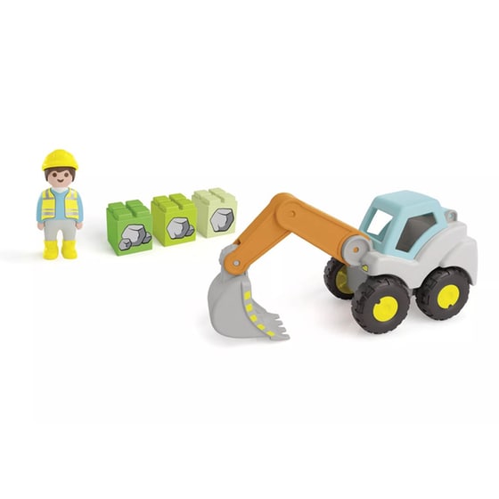 PLAYMOBIL® Junior Φορτωτής Εκσκαφέας (71684) image 2