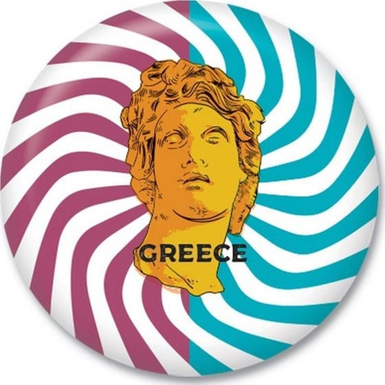 Μαγνήτης GNF THINKOFGREECE Απόλλων 3.8 cm image 0