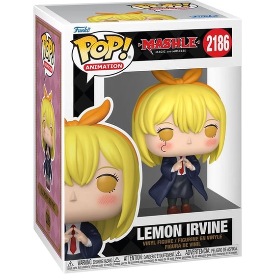 Funko Pop! Animation: Mashle Magic And Muscles - Lemon Irvine #2186 Vinyl Figure image 1