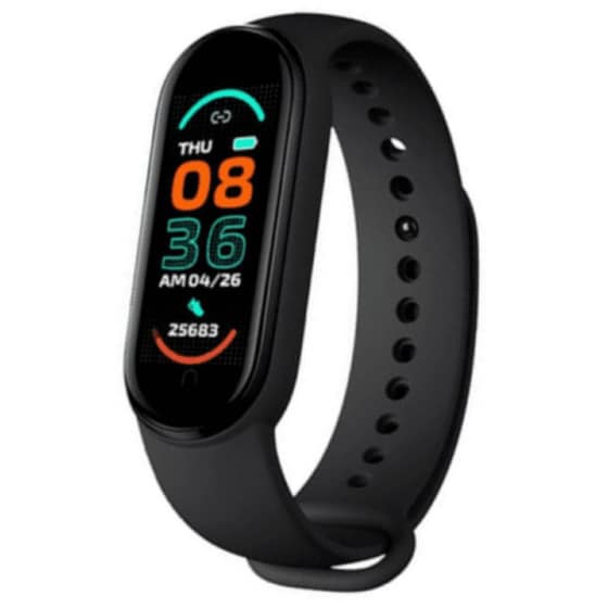 Activity Tracker Smarteo M6 - Μαύρο image 0