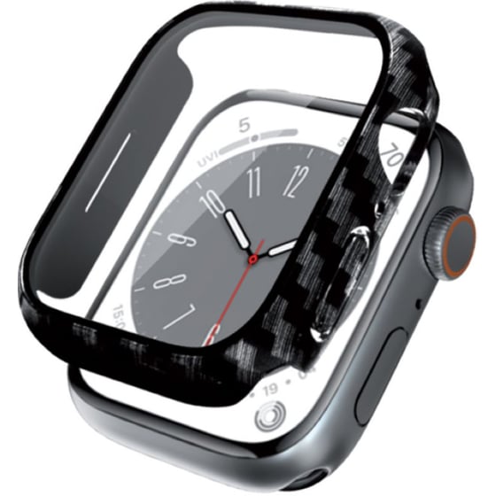 Θήκη Crong Hybrid Watch Case για Apple Watch 45mm - Carbon image 0